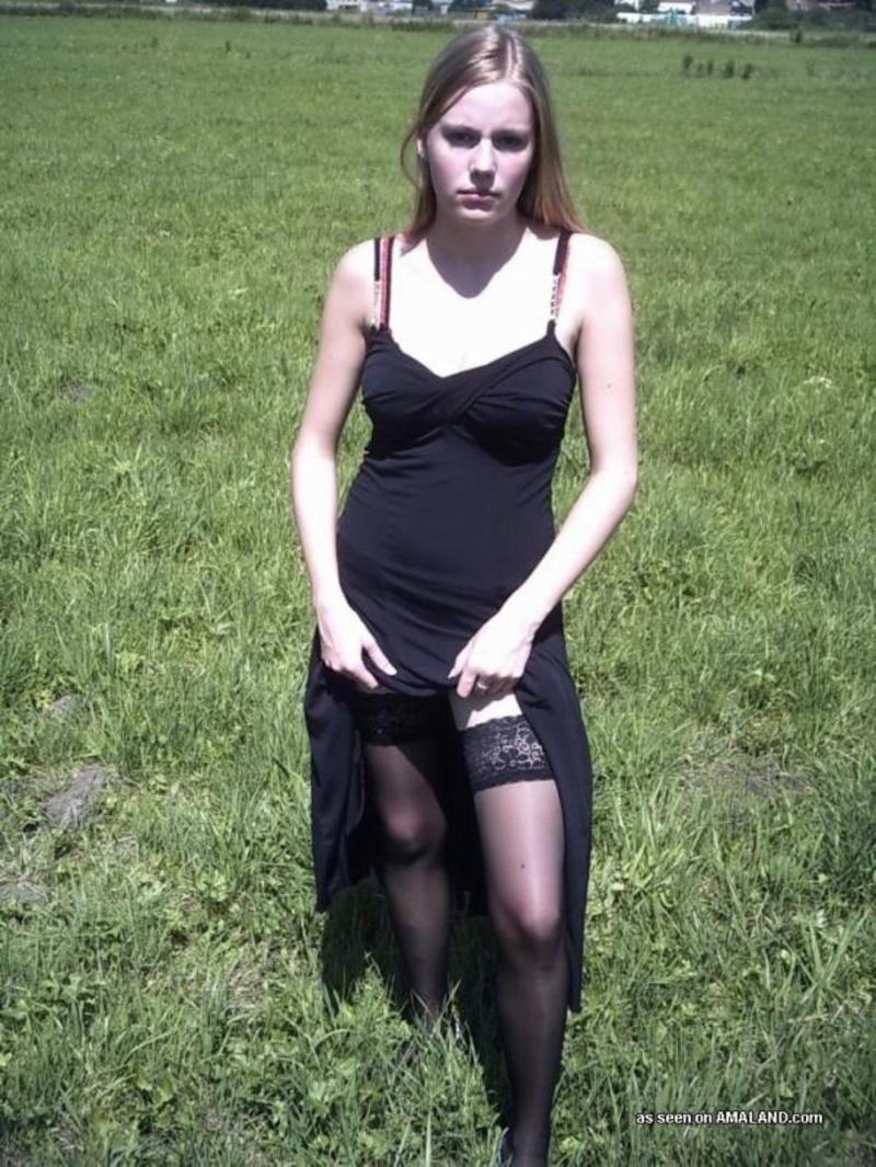 Hot sexy non nude girlfriends posing outdoors 9