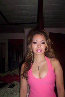 Hot busty Asian amateurs with big boobs seductive and delicious-15