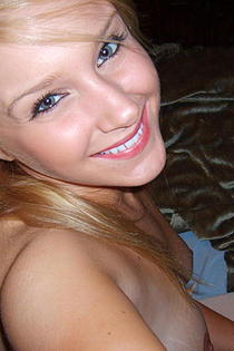 Pretty amateurs with nice boobs smiling at the camera-03
