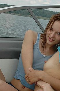 Ivana and Masha enjoying the sea-12