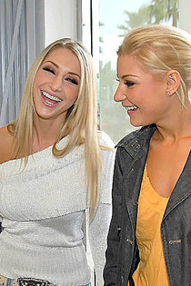 Nikki and brynn get together for some pussy munchin and hot wet dildo fucking in this hot mixed set-00