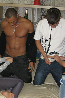 Brunette girls are banged hard by white-07