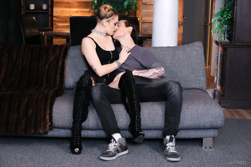 Blonde Goth Dahlia Sky 2