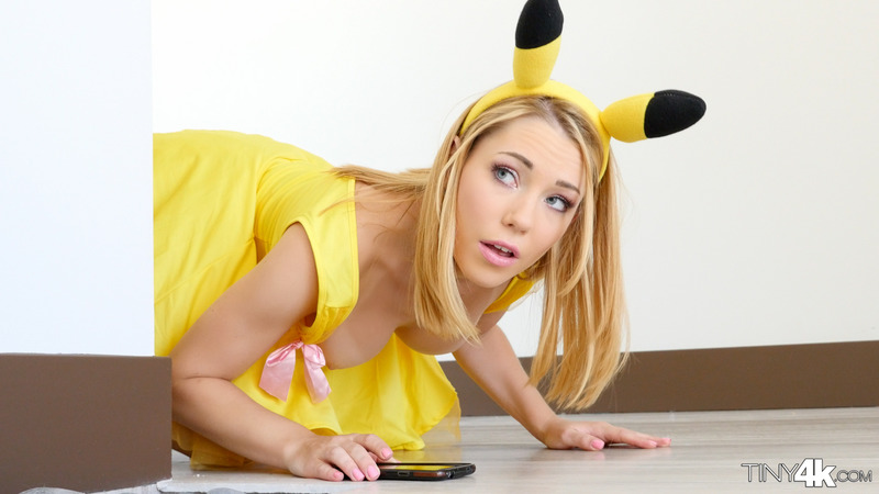 Playful Teen Raylin Ann Goes Wild Fuckable Pokemon 8