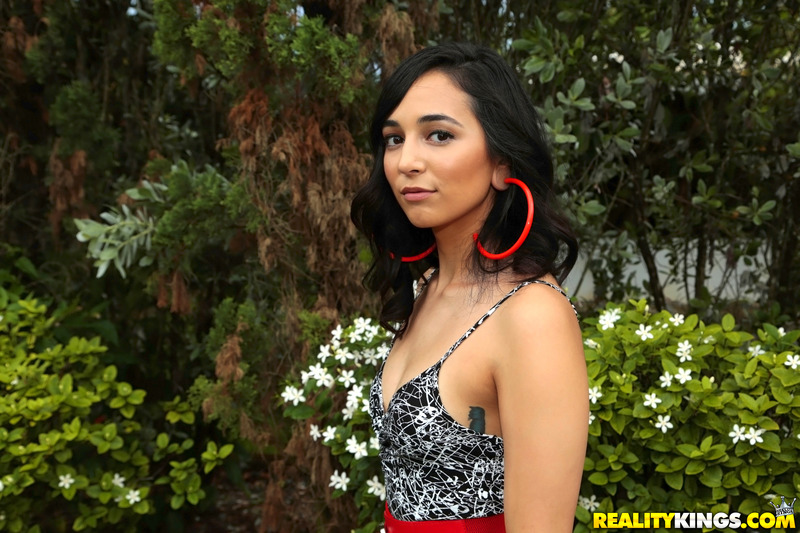 Malina Mars Latina Street Slut Sucks For Money 1